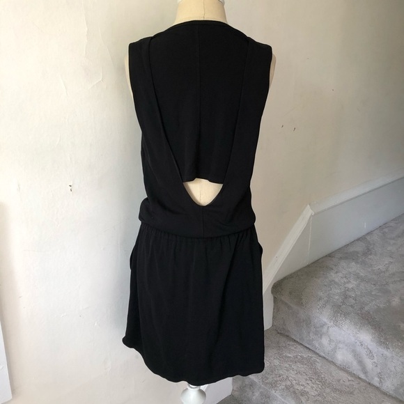 A.L.C. Sleeveless Cutout Drawstring Jersey Dress - Picture 3 of 7